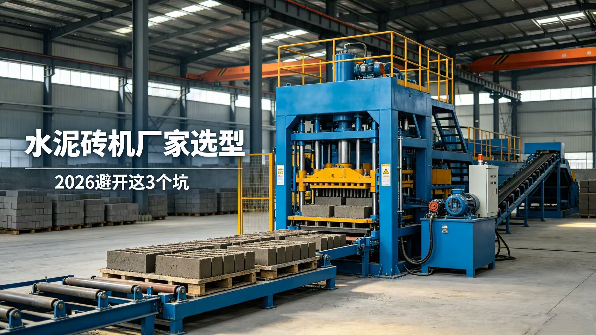 水泥砖机厂家哪家好？2026 年选型避开这 3 个坑