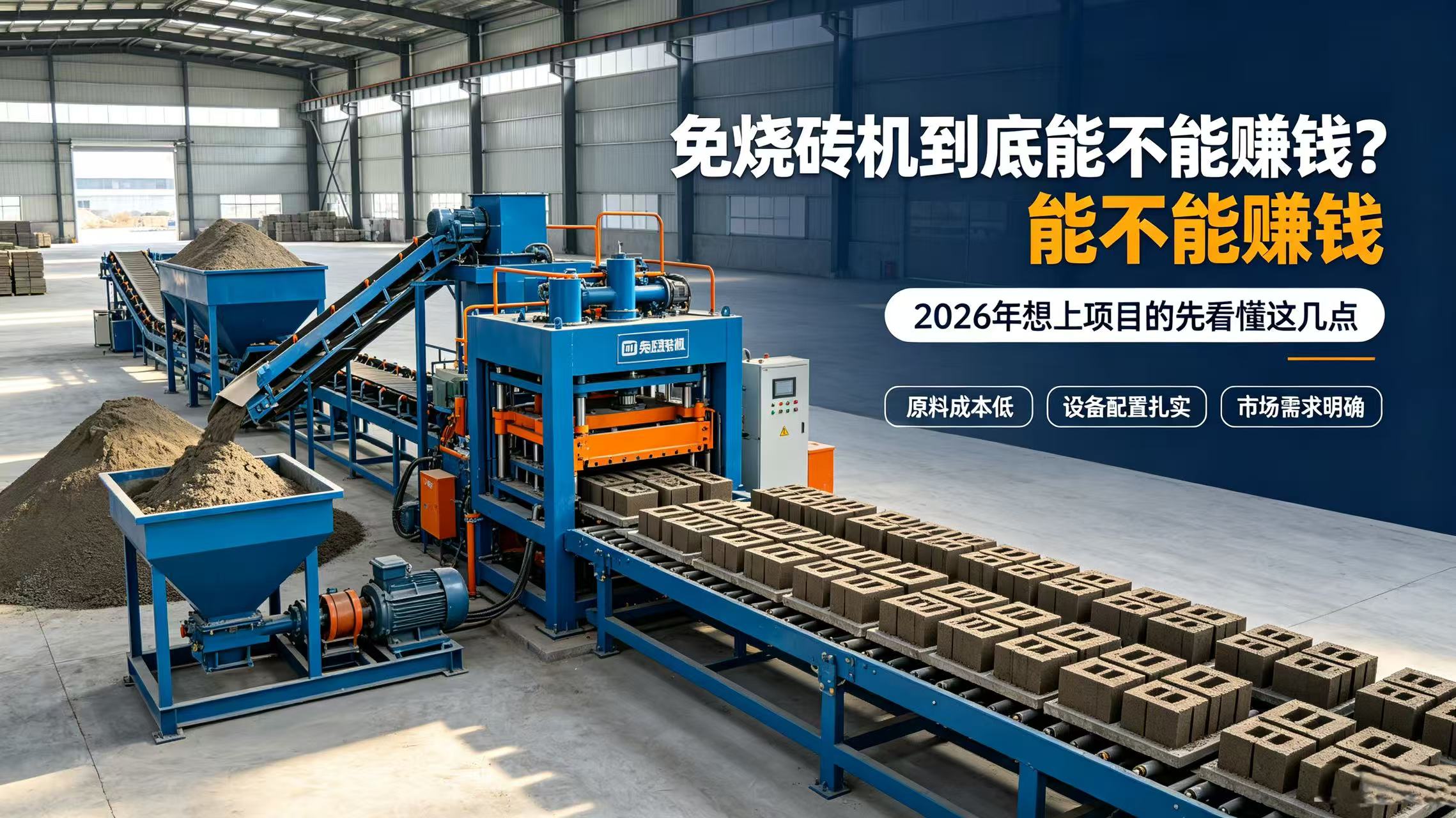 免烧砖机到底能不能赚钱？2026年想上项目的先看懂这几点
