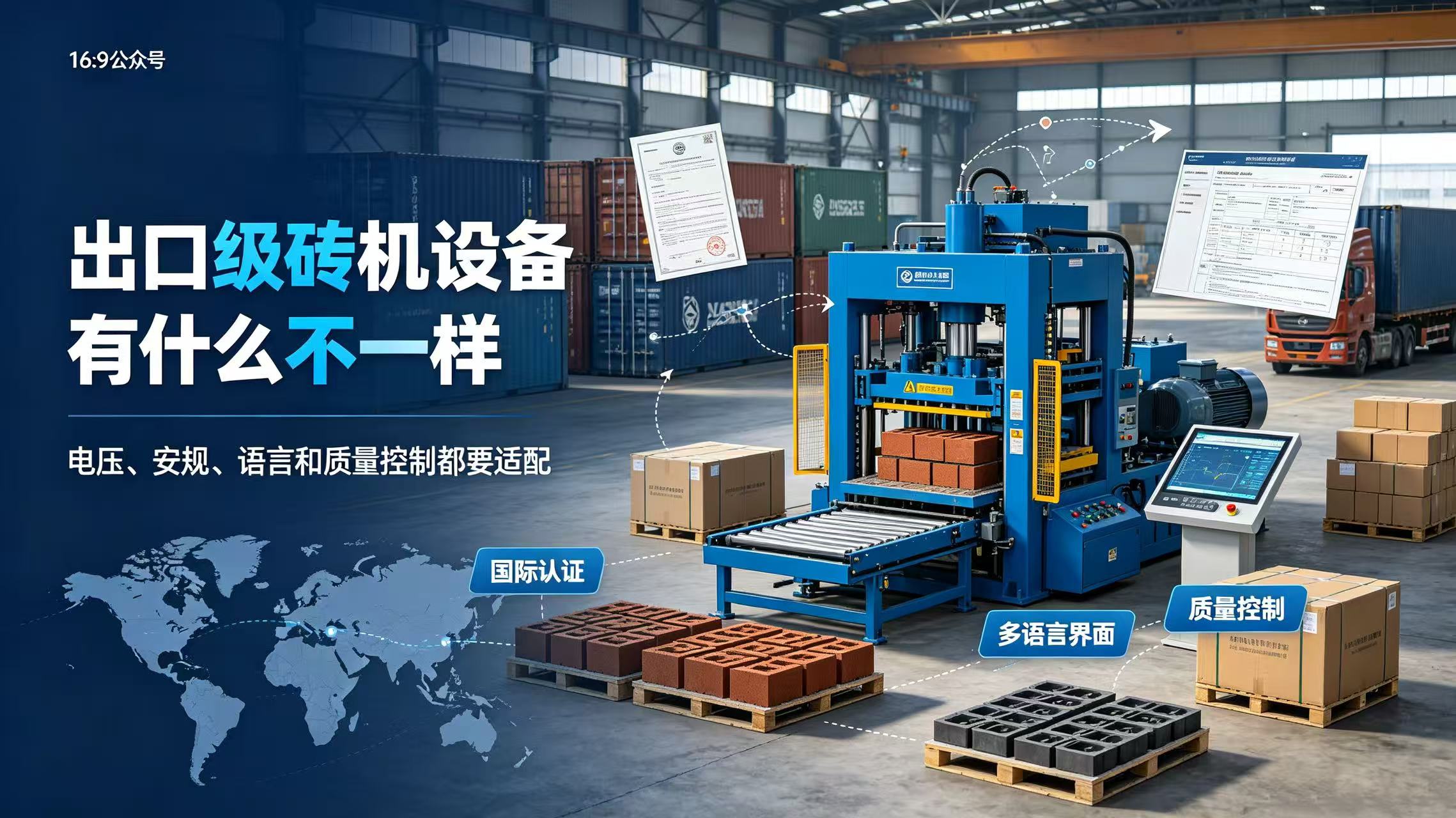 出口级砖机设备有什么不一样